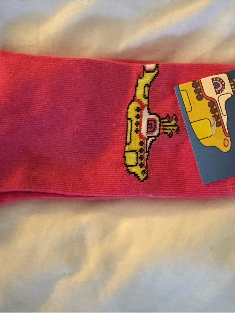 Women’s socks with official Yellow Submarine Design